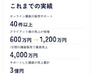 オンライン講座の集客＆売上UPコンサルをします 申し込みが入る講座へ。内容・価格・売り方をブラッシュアップ。 イメージ3