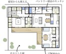 住宅の間取りを提案します 平面図とパースを納品。現役の設計士として理想の間取りを作成 イメージ4