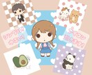 シンプルゆるい人間、動物を描きます シンプルだけどかわいいイラスト目指します！アイコンにどうぞ！ イメージ1