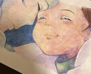 お好きなイラストに水彩画風にアレンジします 【簡単】好きなイラストとベースカラーを伝えるだけ♪ イメージ3