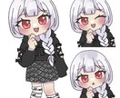 ミニキャラ（表情差分3つ付き）制作します 可愛くて使い勝手の良いミニキャラが欲しい方必見 イメージ2