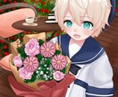 ラフ修正何度でも◎！目を引く1枚絵描きます VTuber様や歌ってみた、グッズイラスト等にお使いできます イメージ7