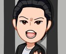 ミニキャラ＆似顔絵アイコン制作します SNS等で使えるアイコンです！！！ イメージ5