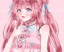 やさしい雰囲気の女の子イラストを制作いたします SNSアイコンやサムネなど、お気軽にご相談ください! イメージ6