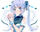 キャライラストを厚塗りメインで制作します イラコン受賞歴がありのイラストレーターが制作 イメージ4