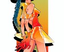 各種イラスト、1枚絵制作します かわいいミニキャラから一枚絵まで！作風様々かき分けます！ イメージ2