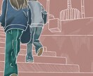 あなたの思い出の写真をイラストにします どこにでも飾りやすいシンプルなイラストが欲しい方へ イメージ3