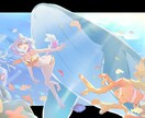 キャラデザからOK！可愛い子描きます 商用利用OK！喜んでもらえるよう頑張ります！！ イメージ1