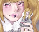 今っぽいイラストを厚塗りで描きます SNSアイコン/サムネ/立ち絵/挿絵などに イメージ2