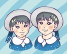 赤ちゃんのイラストアイコンを作成させていただきます 写真を元に、SNS等で使いやすいアイコンをお作りします！ イメージ4