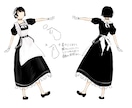 衣装3着分をデザインします アイドル・ユニット・グループ・統一モチーフの衣装をデザイン イメージ2
