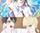 イラスト･アニメーションのご依頼お待ちしております カワイイ系、カッコイイ系、綺麗系など幅広く対応可能です イメージ10