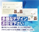 自分で文字を編集・追加できる名刺を作ります WordやPowerPointで文字を自由に編集し印刷できる イメージ2