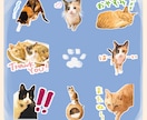 ゆるゆる「うちのこ」LINEスタンプ作成します 飼い主の口癖やペットのお気に入り写真をスタンプに◎ イメージ4
