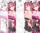 Vtuber活動者様ソシャゲ風イラスト描きます Vtuber/Vライバー活動者様向け イメージ2