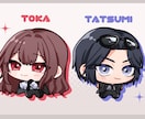 可愛いミニキャラお描きします アイコン/動画サムネイル/グッズ等！丁寧にヒアリングします◎ イメージ7