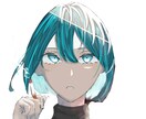 全部2500円で綺麗から可愛い女の子描きます どの条件でも2500円でアイコンやイラストを描きます！ イメージ1