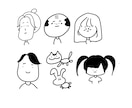 現役女子大生ゆるいイラストかきます 自作発言可能,SNSやアイコンに！ イメージ2