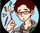 ゆるい、可愛い系アイコン用イラスト描きます 似顔絵や、ペット、好きなモチーフなど イメージ2