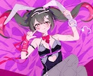 歌ってみた用イラストを作成します 本家に寄せたテイストでお描きします！描きおろしも可能です！ イメージ9