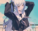 商用可雰囲気透明感可愛い女の子のイラストを描きます バストアップ/上半身/全身など対応可能です‼️ イメージ2