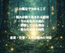 霊視で悩みが繰り返される原因を読み解きます 「このままでいいの？」に答えを出します イメージ2