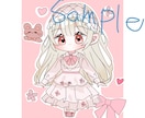 可愛いミニキャライラストを描きます グッズや観賞用、アイコンなどに! イメージ3