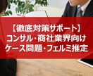 ケース問題・フェルミ推定！徹底対策サポートします 商社/コンサル業界での経験あり。キャリア設計～面接対策まで！ イメージ2