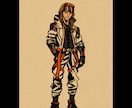 ポップなアメコミキャラクターをデザインします 企業様や個人の方、NFTアートなどにご利用いただけます。 イメージ9