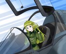 アニメ塗り・劇画タッチで柔軟に作成致します いろいろな絵に対応します。かわいい系　かっこいい系が得意です イメージ3