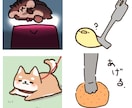 ゆるくてかわいいイラスト描きます 思わず触りたくなるようなゆるいイラストが好きな方へ届け イメージ7