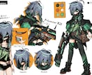 キャラクターデザインのご依頼を承ります あなたの世界を彩る、唯一無二のキャラクターを！ イメージ1