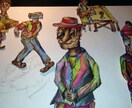 世界の人々を幸せにします オラクルイラストをコンセプトにした絵画・似顔絵 イメージ3