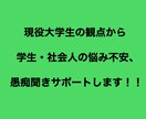 学生・社会人の悩み、不安のサポート愚痴承ります 生活環境下における悩み、不安、愚痴、話すだけでも楽になります イメージ1