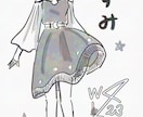 お好みのおねえさん・女の子のイラストを描きます 〜SD(ミニ)キャラクターも承ります〜 イメージ10