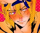 SNS向けアイコンを描きます 貴方様好みのSNS向けのバストアップのイラストをお描きします イメージ2