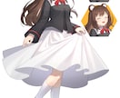 かわいい綺麗なイラスト描きます アイコンや立ち絵など様々な用途のイラスト制作 イメージ3