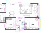 建築図面のCADトレースを承ります 住宅・店舗・オフィスの図面作成に対応いたします イメージ3