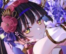 キラキラで最高に綺麗なキャラクターイラスト描きます 商用利用OK！印象に残る高クオリティイラスト制作します イメージ1