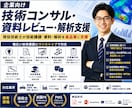 企業向け技術コンサル・資料レビュ・解析支援します 現役技術士が技術課題・資料・解析を高品質に支援 イメージ1