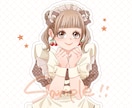 可愛い女の子のイラストお描きします 可愛い女の子イラスト アイコン、夢女子さん向け、創作対応◎ イメージ6