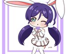お好きなキャラのSNSアイコンを作成します 好きなキャラでもオリキャラでも可愛く描きます イメージ1