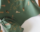 刺繍で屋号入りテーブルクロスを製作します マルシェの店舗ブースをおしゃれに飾りたい方へ イメージ4