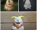 イラスト写真から3Dモデリングフィギュア出力します ペット人物キャラクターをそのままフィギュア化 イメージ3