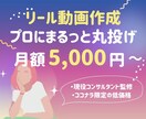 インスタグラムのリール動画を作成します リール動画、月2本の作成を5,000円で承ります！ イメージ1