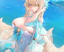 背景あり一枚絵描きます 商業利用〇アイコンや歌ってみたなど イメージ6