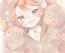 ふんわり優しい雰囲気のイラストを制作します 1枚絵、動画や配信のサムネイル、MVのイラストなど イメージ5