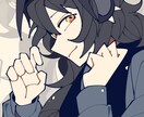 かわいいSNSアイコンを描きます オリキャラ・創作キャラ対応可能！ イメージ1