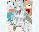 とってもかわいいキャラクターイラスト描きます 立ち絵！ミニキャラ！1枚絵！ゆるきゃら！グッズ！ イメージ2