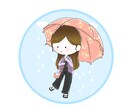 ゆるふわタッチで可愛いイラスト描きます 納得するまで修正可能！表情や服装・髪型自由！小物追加も無料！ イメージ9